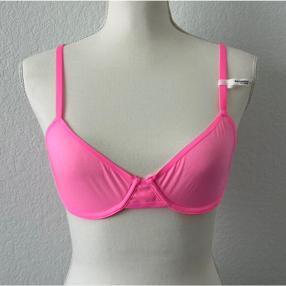 Smoothez By Aerie Pink Balconette Bra Size 32B - Picture 1 of 6